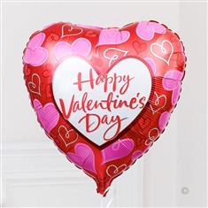 Valentines Day Helium Balloon