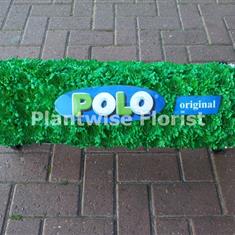 Packet Of Polo Mints Wreath Made In Flowers For A Funeral