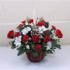 Christmas Wishes Candle Arrangement 