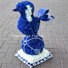 Tottenham Hotspurs Cockerel 3D Funeral Wreath 