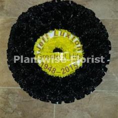 Record Created In Flowers For A Funeral
