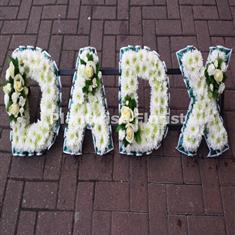 1 DAD X Floral Tribute with Clusters - With One Kiss 