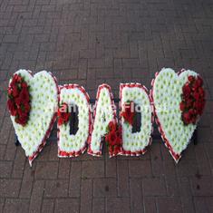 1 HEART DAD HEART Wreath 