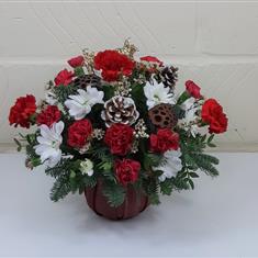 Holly Jolly Christmas Basket